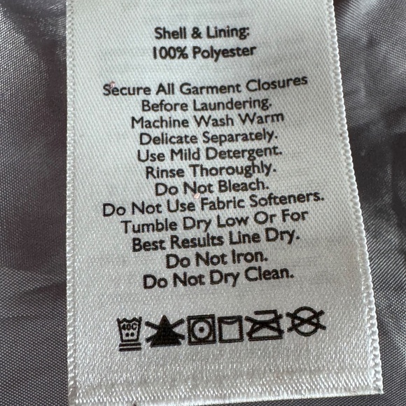 Eddie Bauer WeatherEdge Wind/Rain Zippered Red Jacket w/Snap Close Storm Flap - Picture 10 of 16